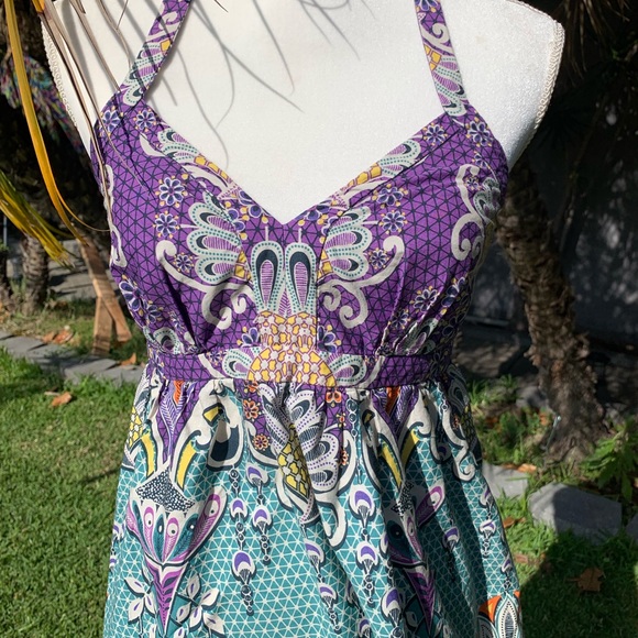 “EXPRESS YOURSELF” Dress by Express 💜💛💚 - Picture 5 of 8